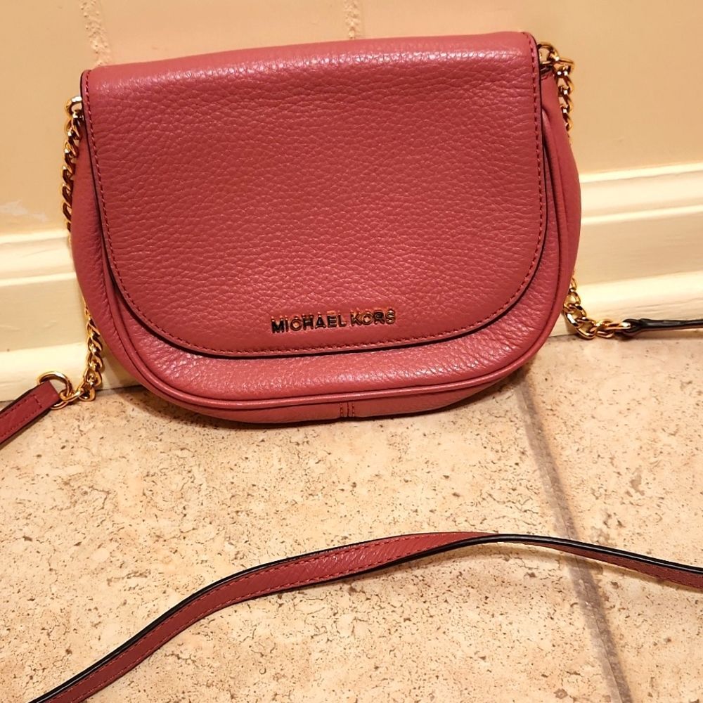 Michael Kors Mauve Pink Small Crossbody Bag